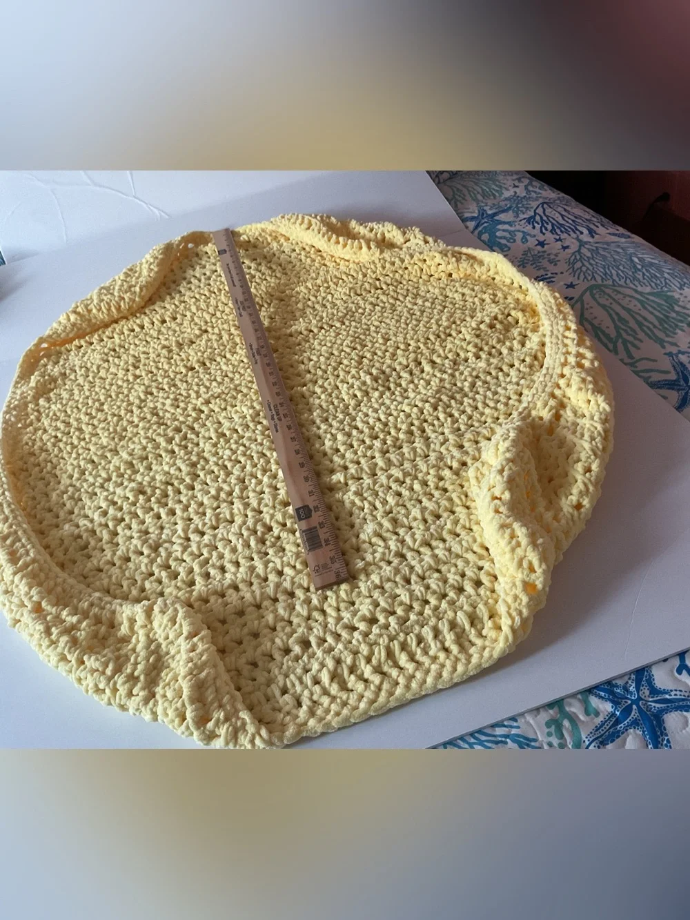 Handmade hand crocheted